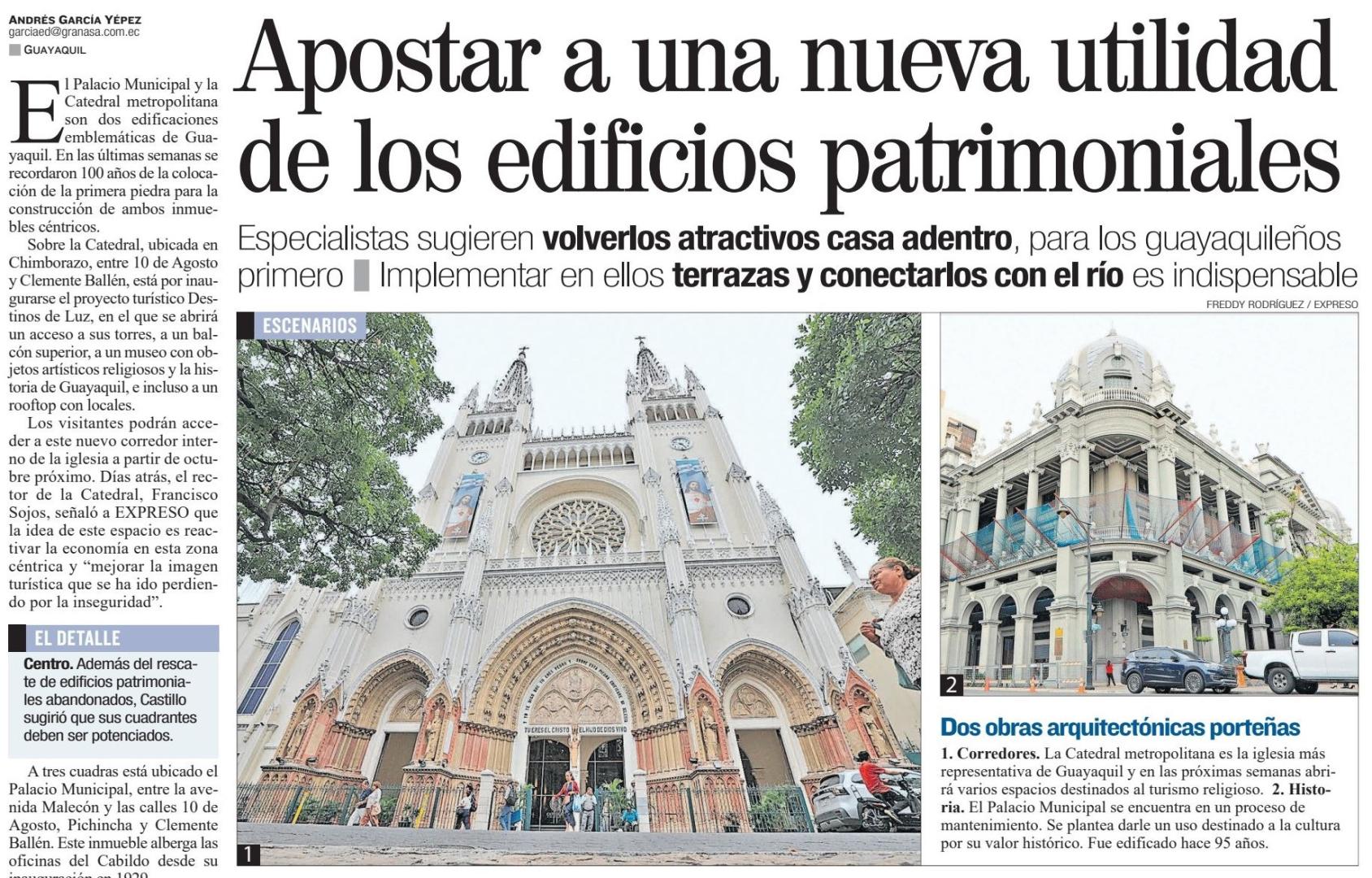 Apostar a una nueva utilidad de los edificios patrimoniales