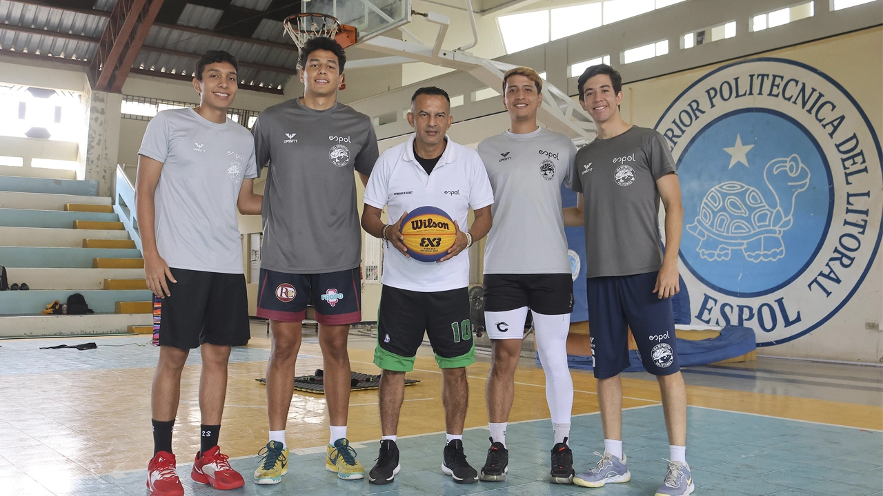 El equipo de la ESPOL participará en el Mundial de Baloncesto 3x3 de la FISU 