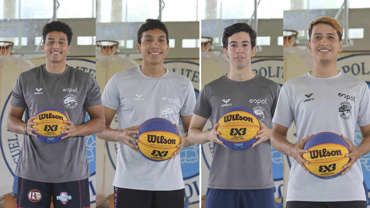 El equipo de la ESPOL participará en el Mundial de Baloncesto 3x3 de la FISU 