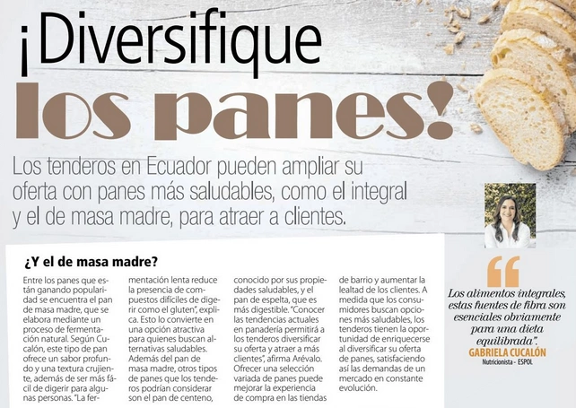 ¡Diversifique los panes!