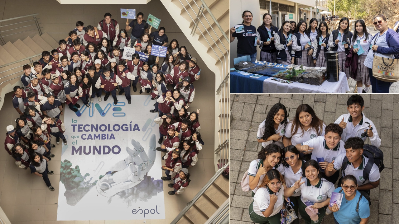 Casa Abierta Vive ESPOL recibió a 3 000 estudiantes de colegios de Guayaquil