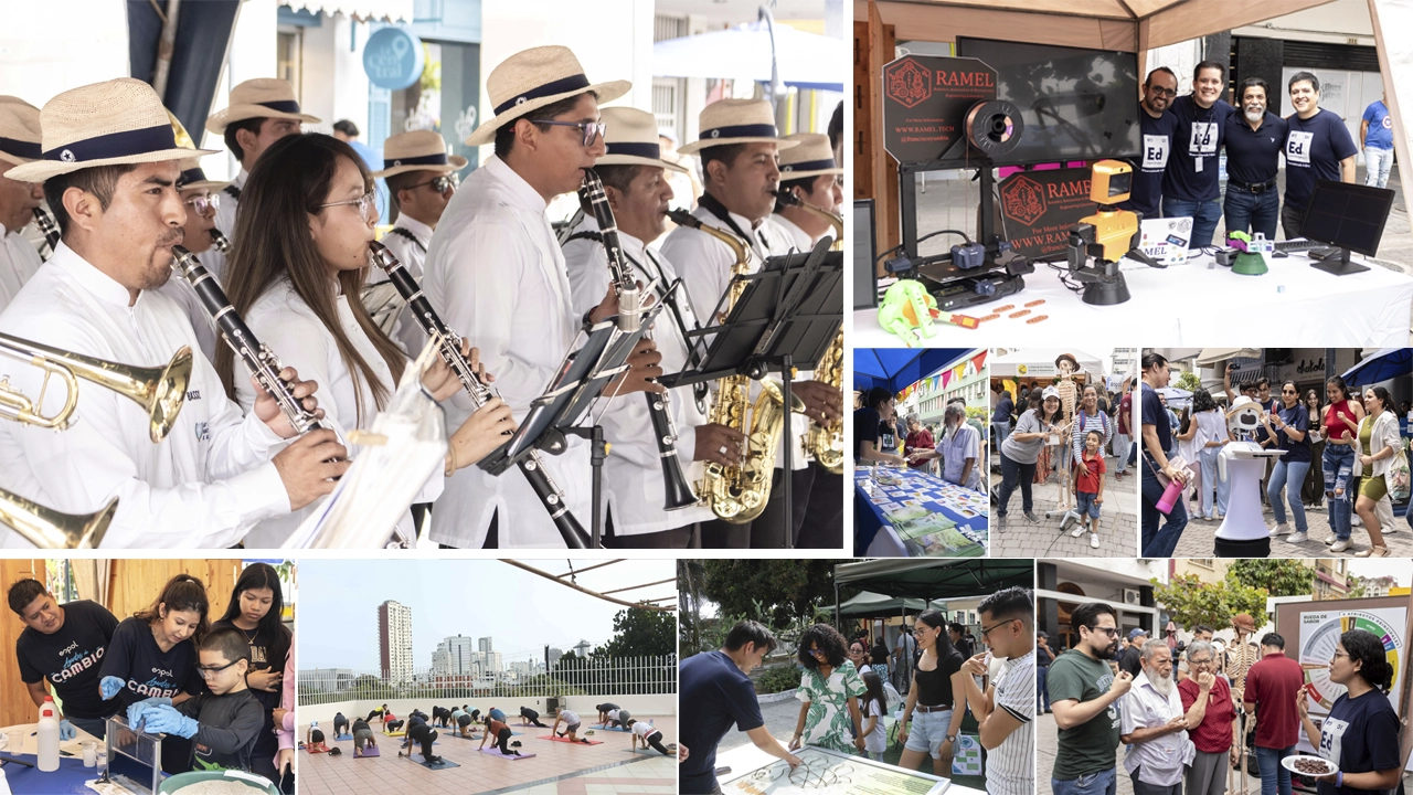 La Ruta de la Innovación se tomó las calles de Guayaquil con Arte y Ciencia