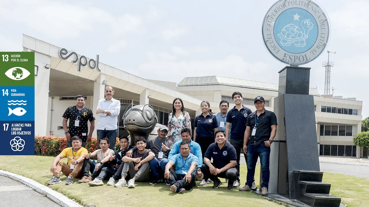 ESPOL capacita a cangrejeros artesanales del Golfo de Guayaquil