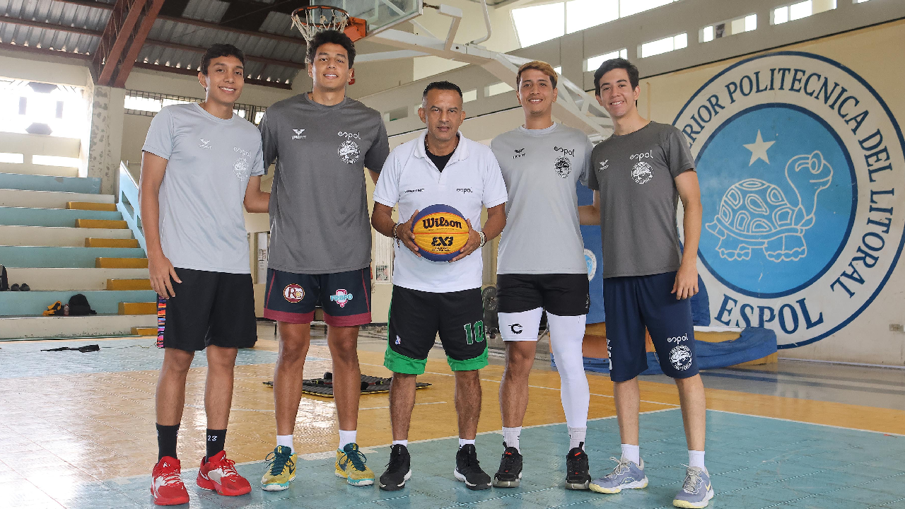 ESPOL hace historia y participará en el Mundial de Baloncesto 3x3 de la FISU 