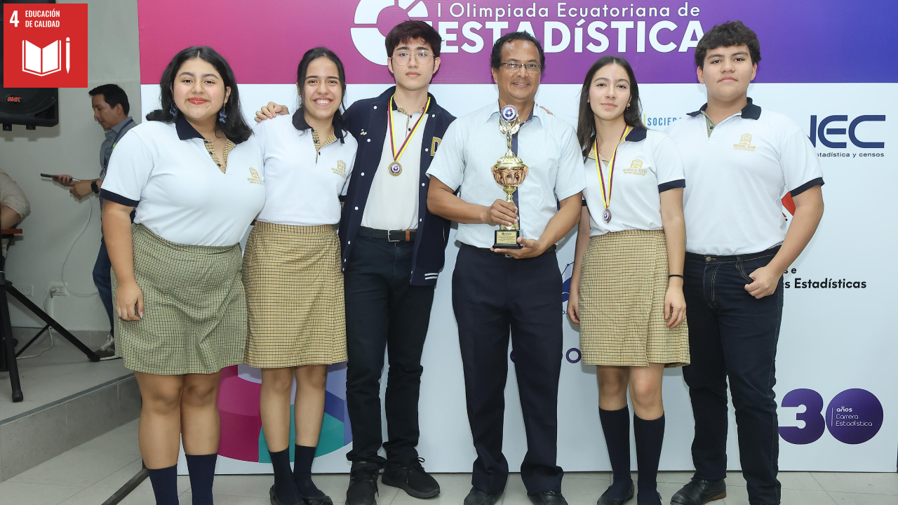 371 estudiantes de colegios participaron en la primera Olimpiada de Estadística de la ESPOL