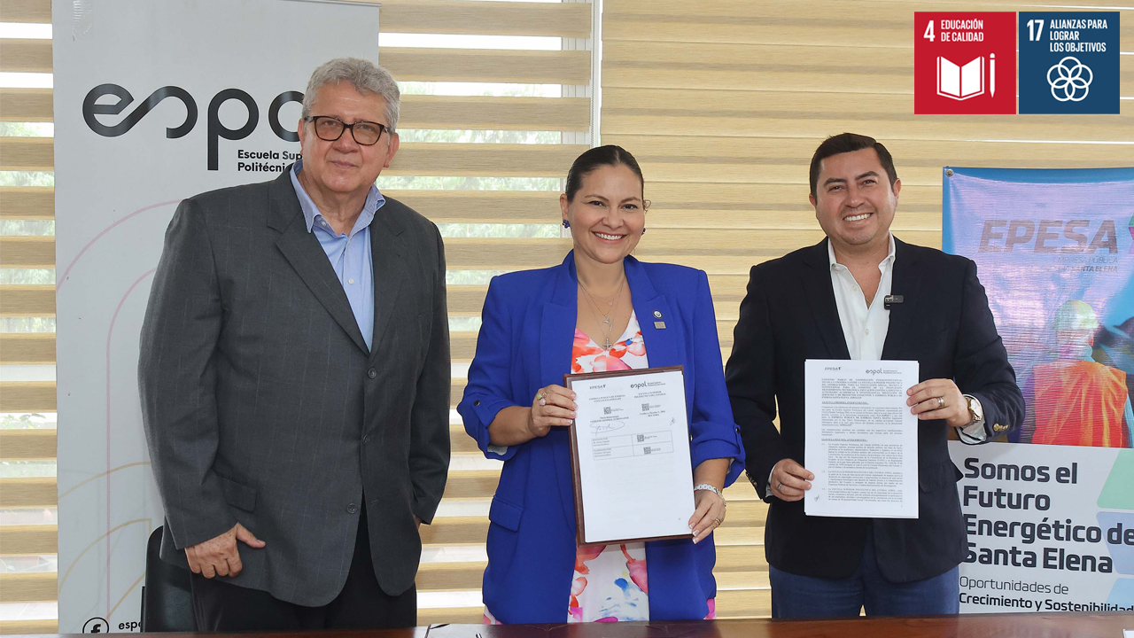 La ESPOL y EPESA unen esfuerzos para proponer soluciones a la problemática del sector energético