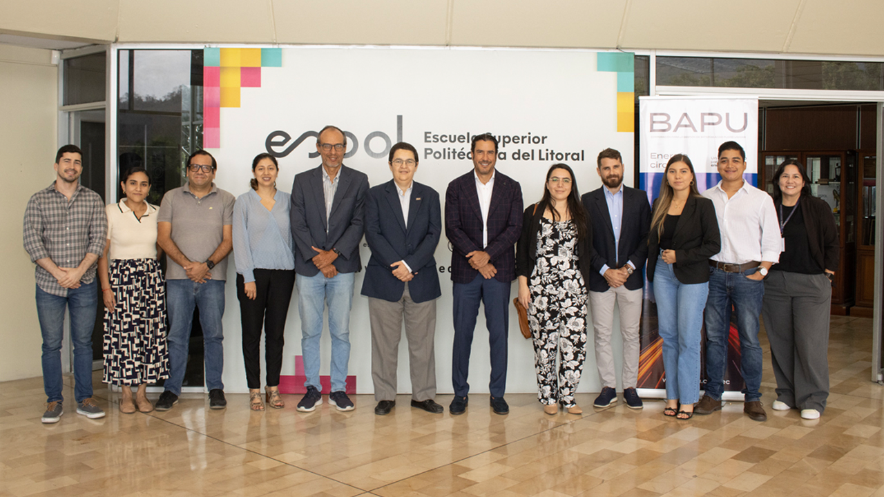 Convenio entre la ESPOL y Corporación BAPU para el desarrollo de un desafío de innovación