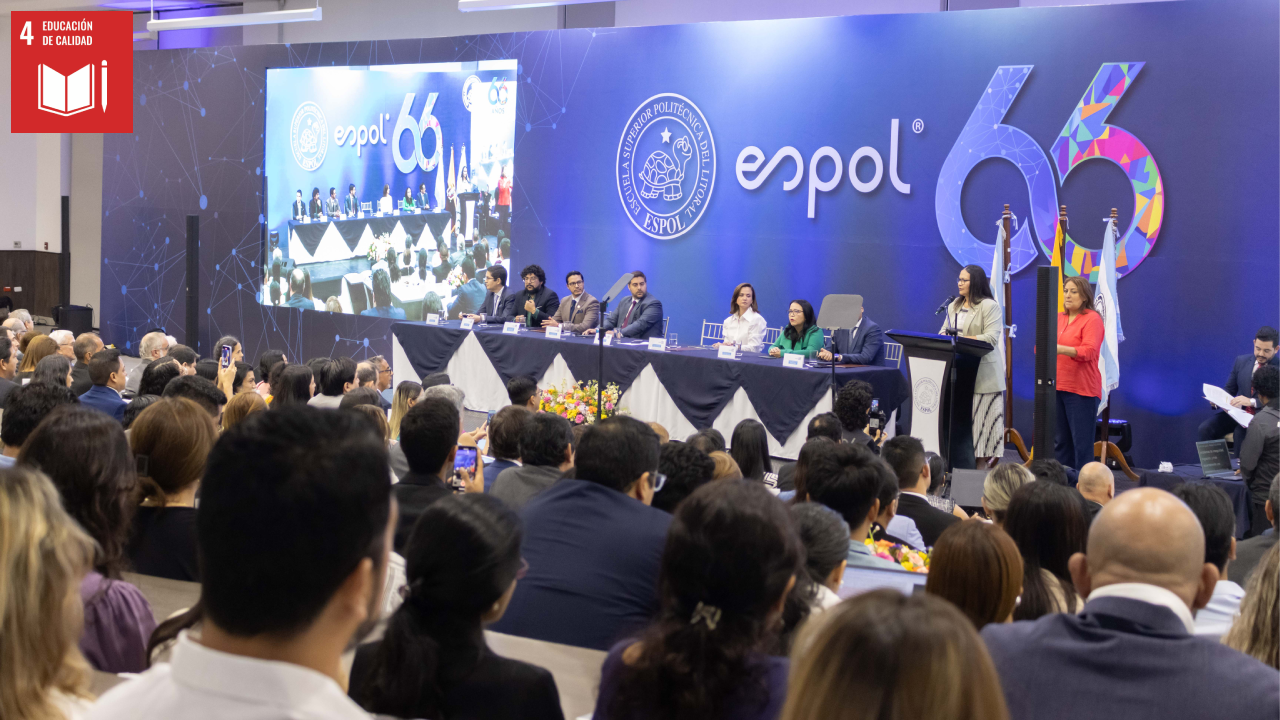 La ESPOL destacó 66 años de fundación, desde la motivación de su comunidad 