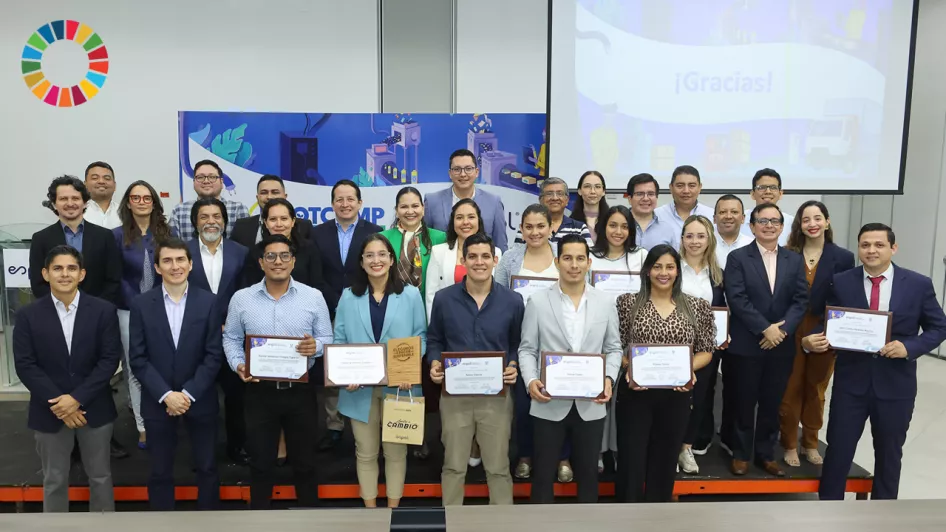 Clausura de la segunda edición del Bootcamp de Sostenibilidad de ESPOL y Unilever