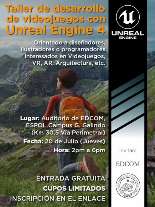 Taller de Desarrollo de Videojuegos con Unreal Engine 4