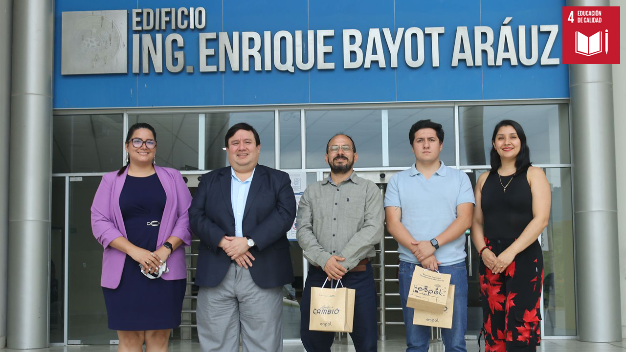 Representantes de la Universidad Nacional de Loja visitaron la ESPOL